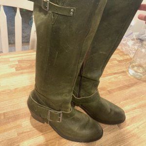 Fluevog LIMITED RUN Green Adriana Luna Boots (VERY RARE)